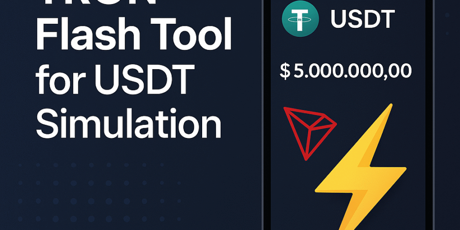 Flash Crypto Tool: Send & Simulate Unlimited USDT, BTC, & ETH